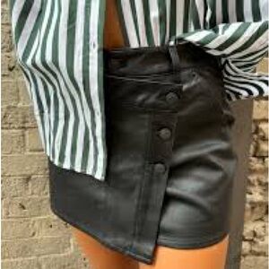 We The Free Wynn Vegan Leather Skirt